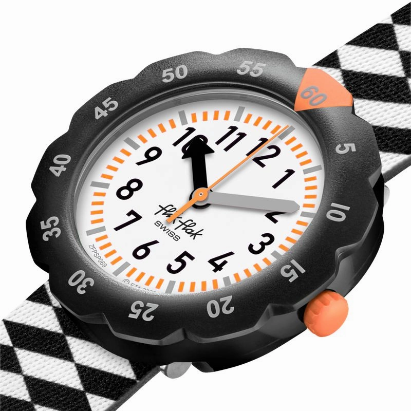 Flik Flak RACE FLAG Watch FPSP069