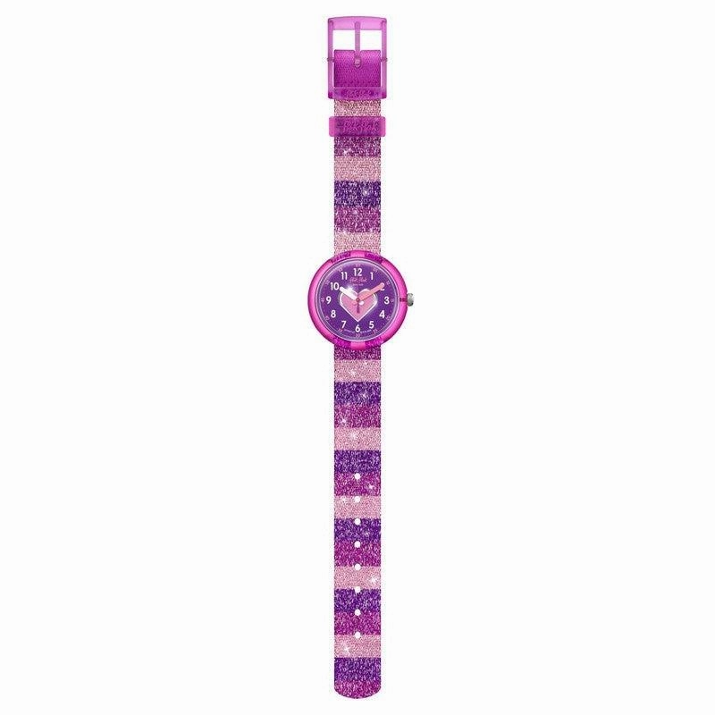 Flik Flak STRIPY GLITTER Watch FPNP127