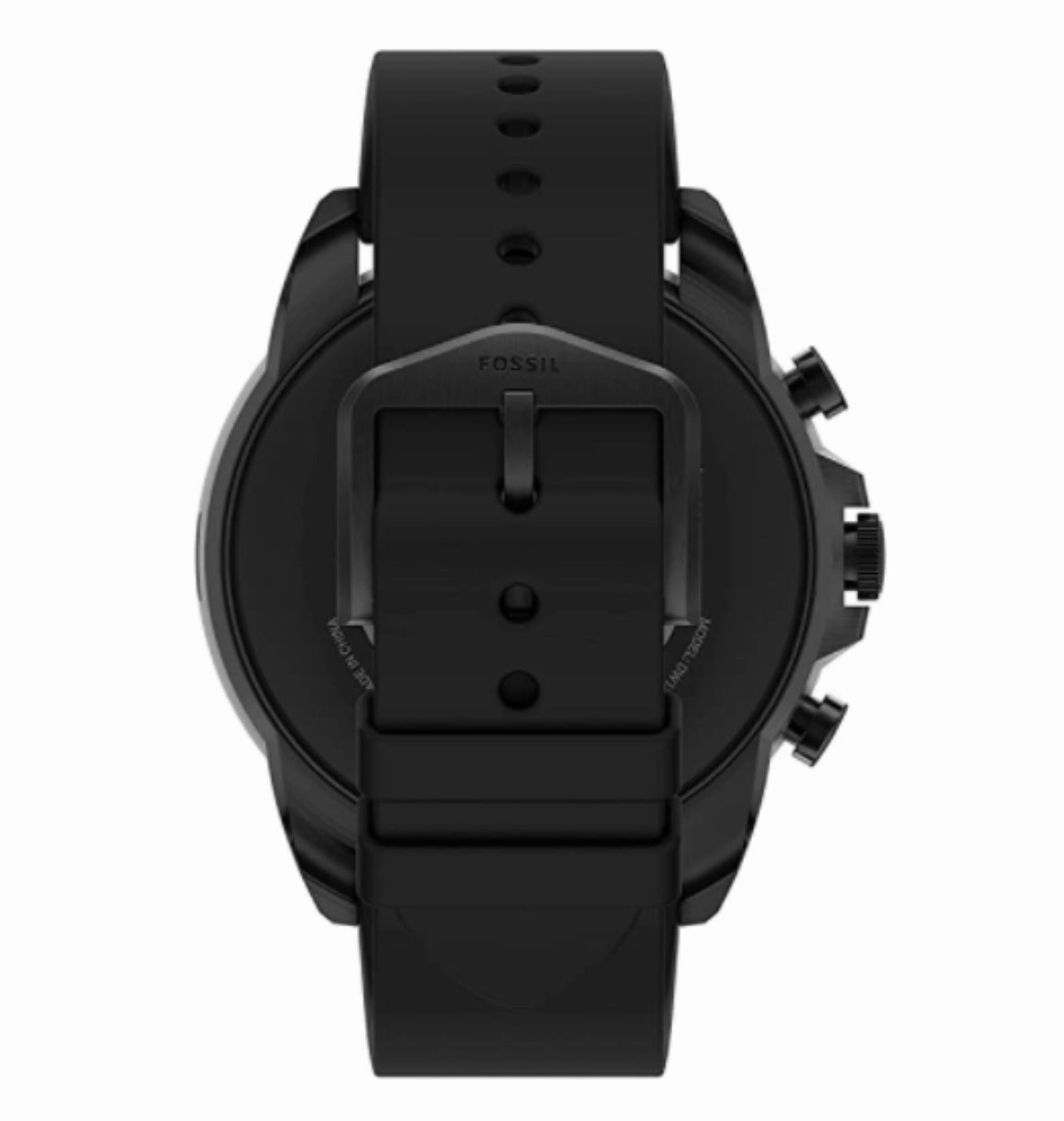 FOSSIL GEN 6 SMARTWATCH BLACK SILICONE (2021)