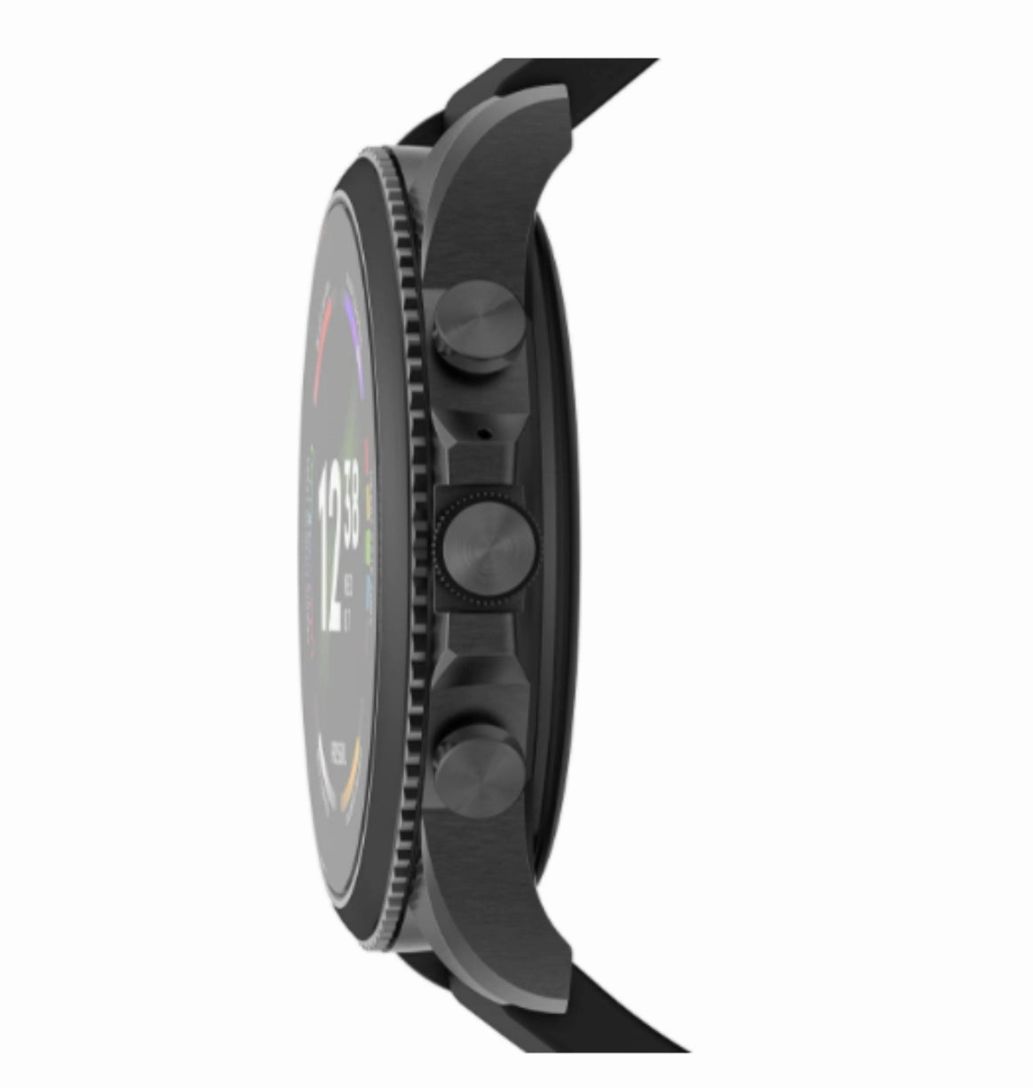 FOSSIL GEN 6 SMARTWATCH BLACK SILICONE (2021)