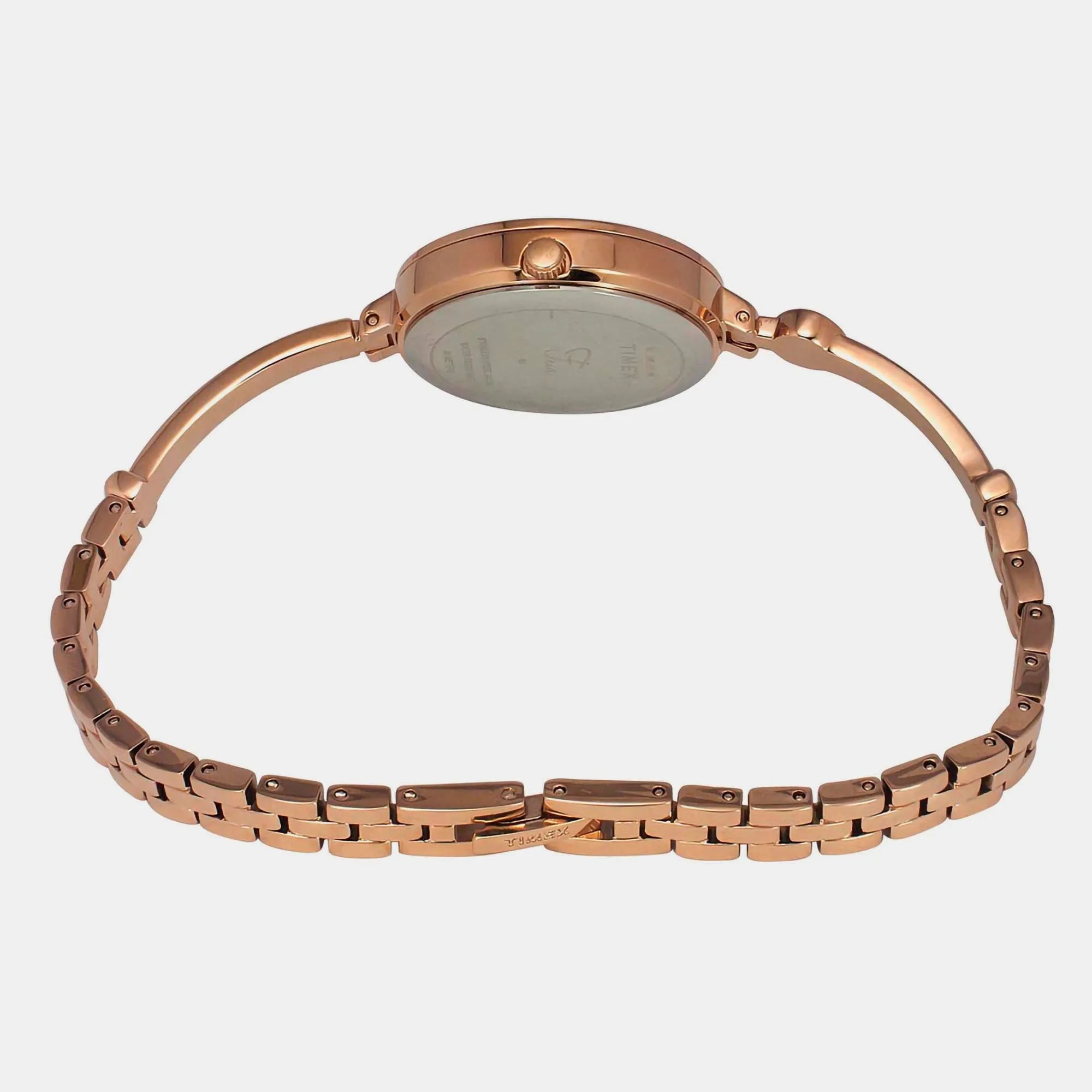 Fria Women's Mother Of Pearl Analog Brass Watch TWEL18402