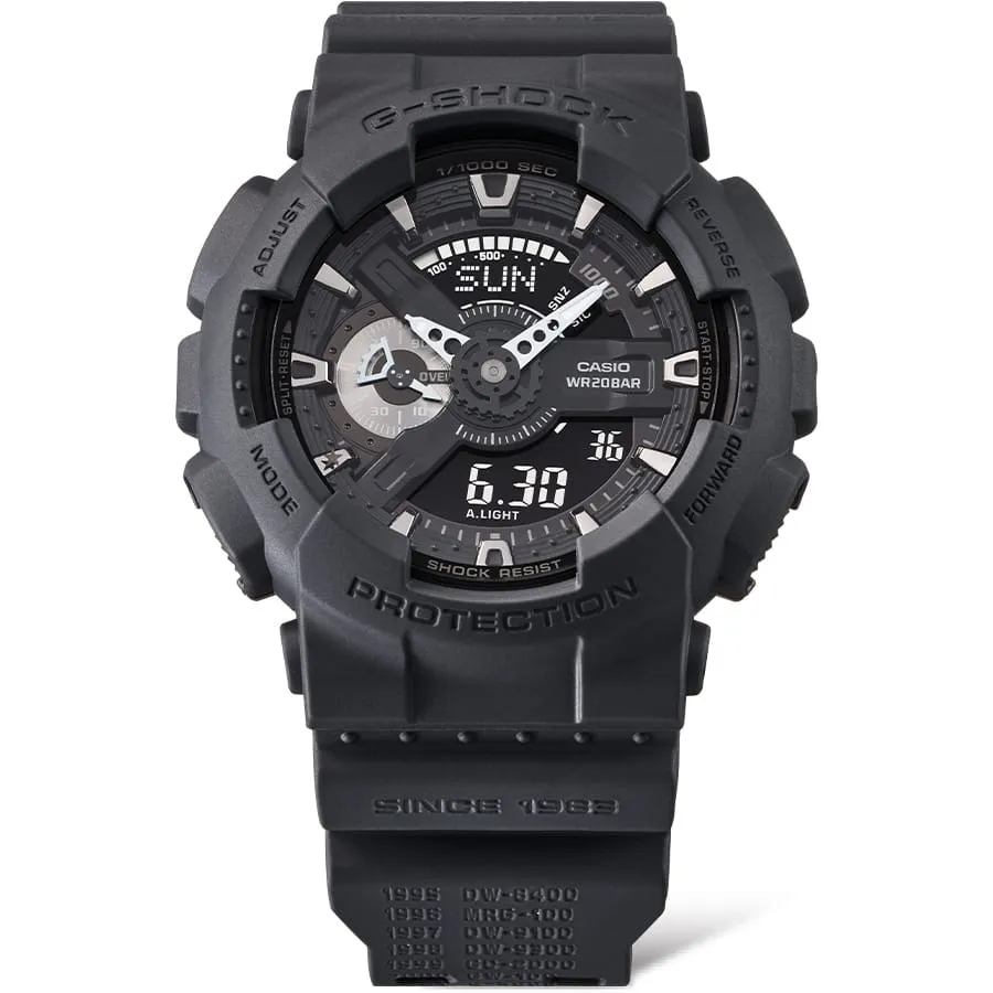 G-Shock 110 SERIES Black Resin Band Watch GA114RE-1A