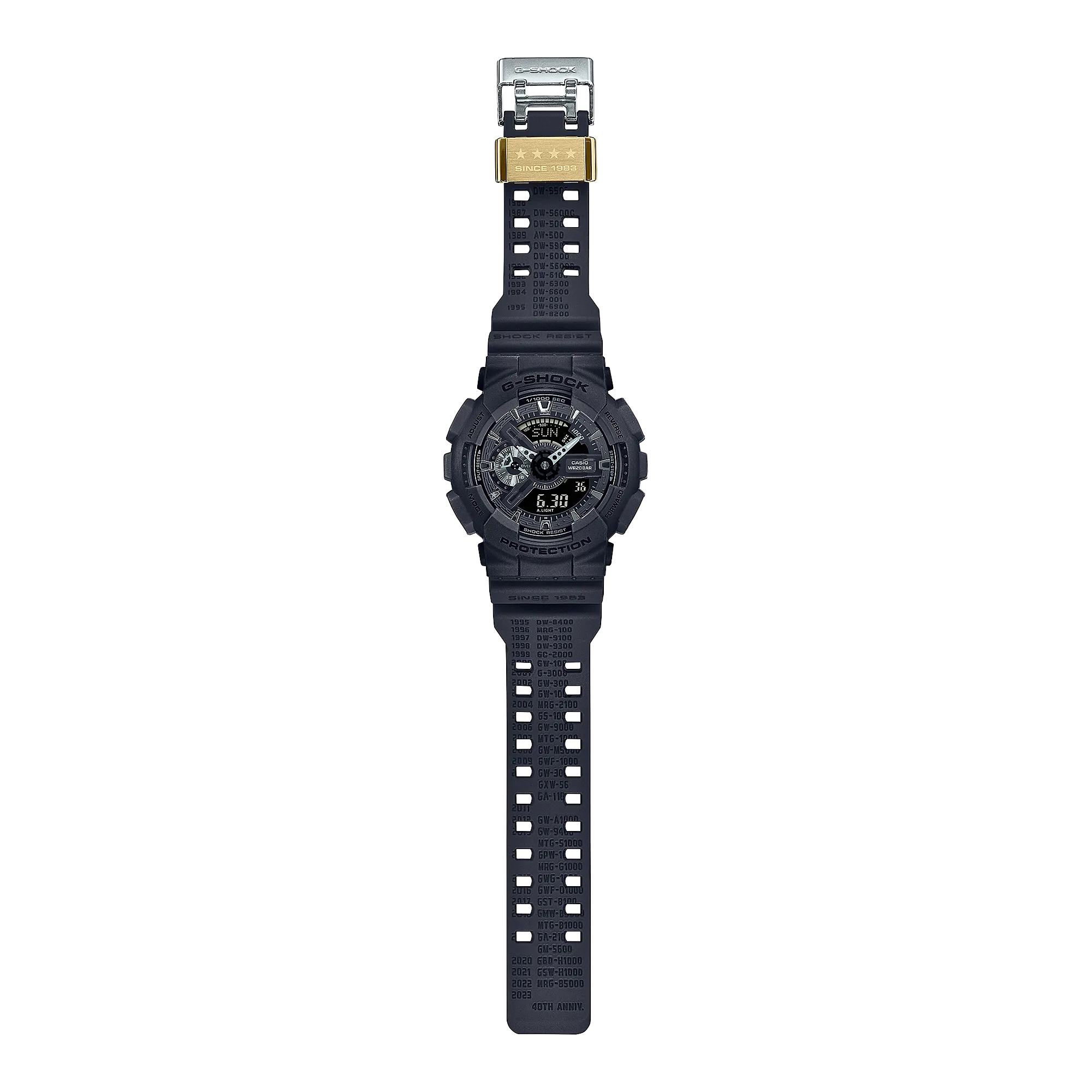 G-Shock 110 SERIES Black Resin Band Watch GA114RE-1A
