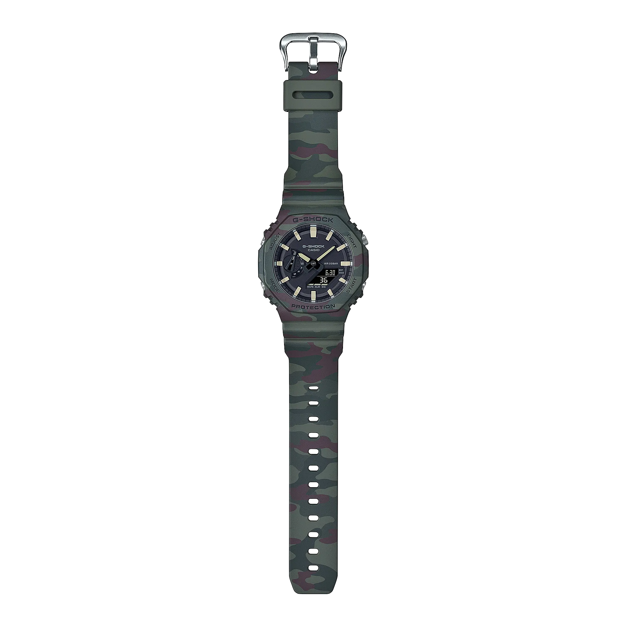 G-Shock 2100 Series Duo Digital Wild Explorer Mens Watch GAE2100WE-3A