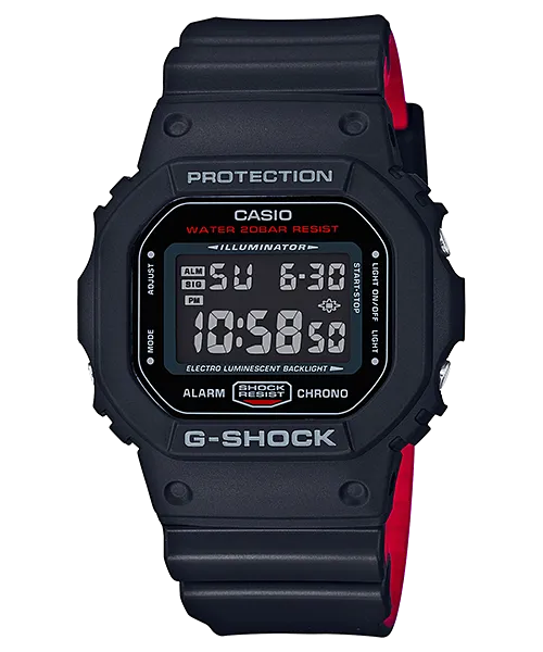 G-Shock 5600 Series Dual Tone Men's Watch DW5600HR-1