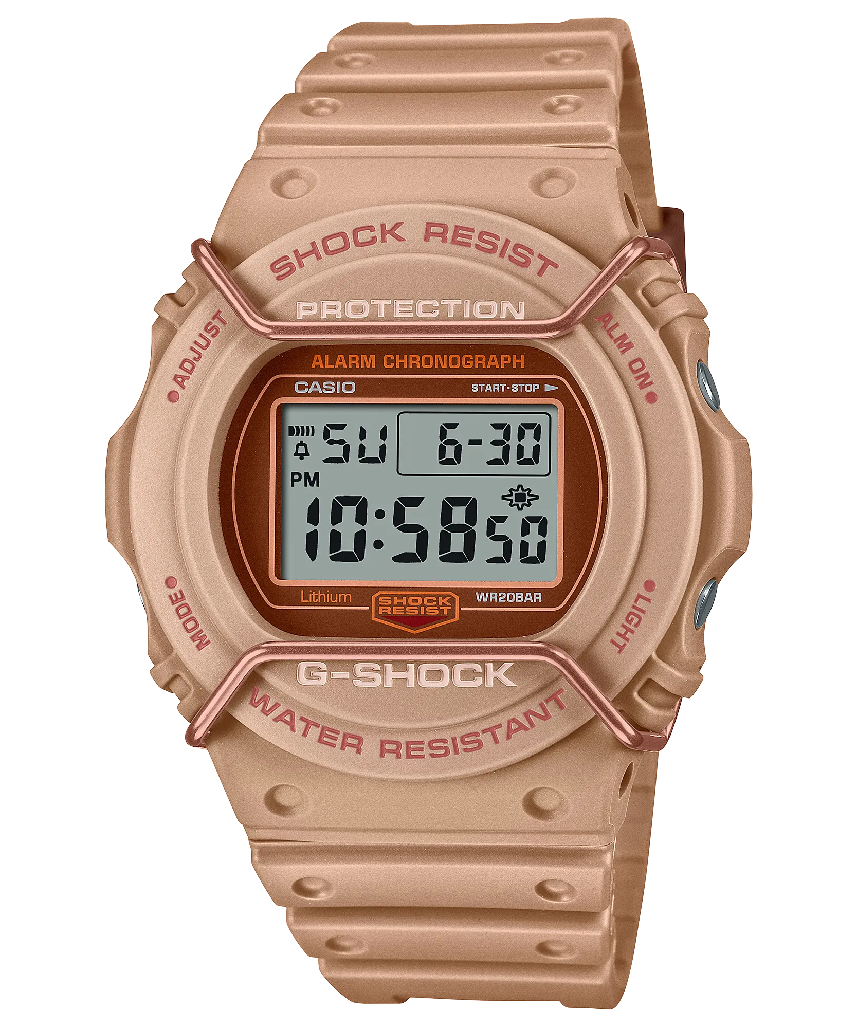 G-Shock 5700 Series Face Protector Natural Beige DW5700PT-5D