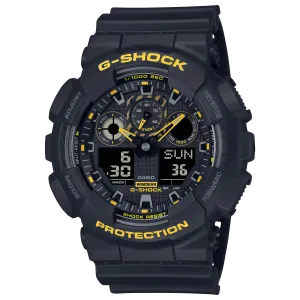 G-Shock Analog Digital Black & Yellow DUO Watch GA100CY-1A