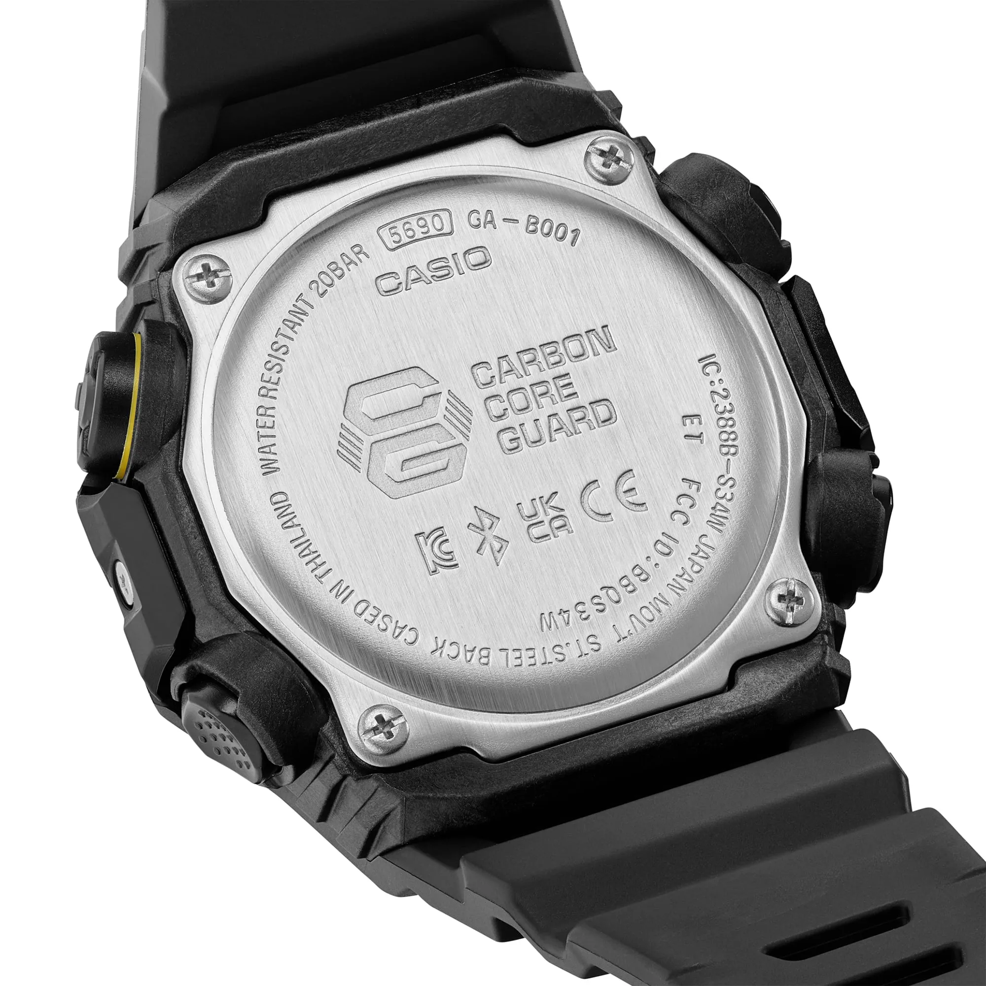 G-Shock Analog Digital Black Resin Band Watch GAB001CY-1A