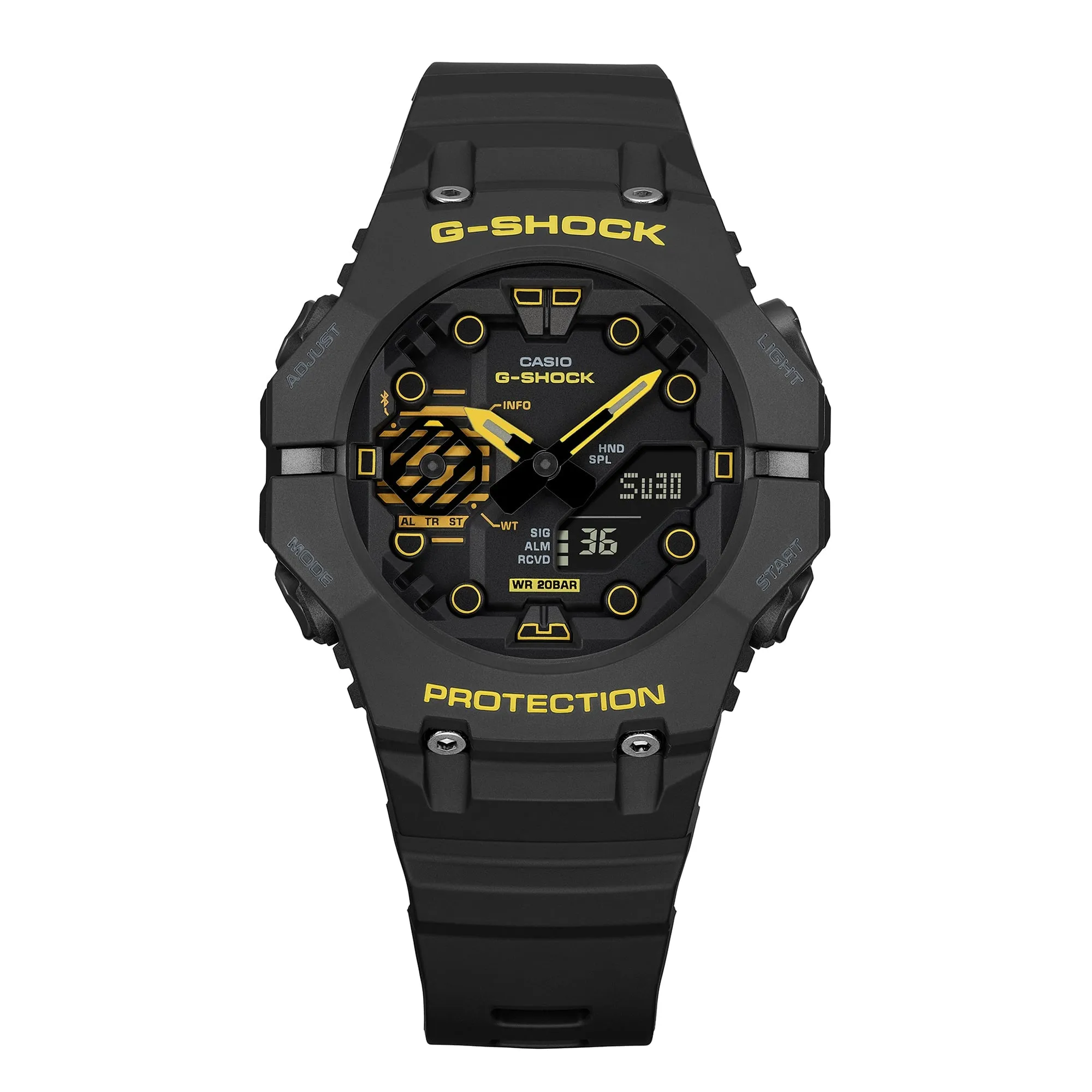 G-Shock Analog Digital Black Resin Band Watch GAB001CY-1A