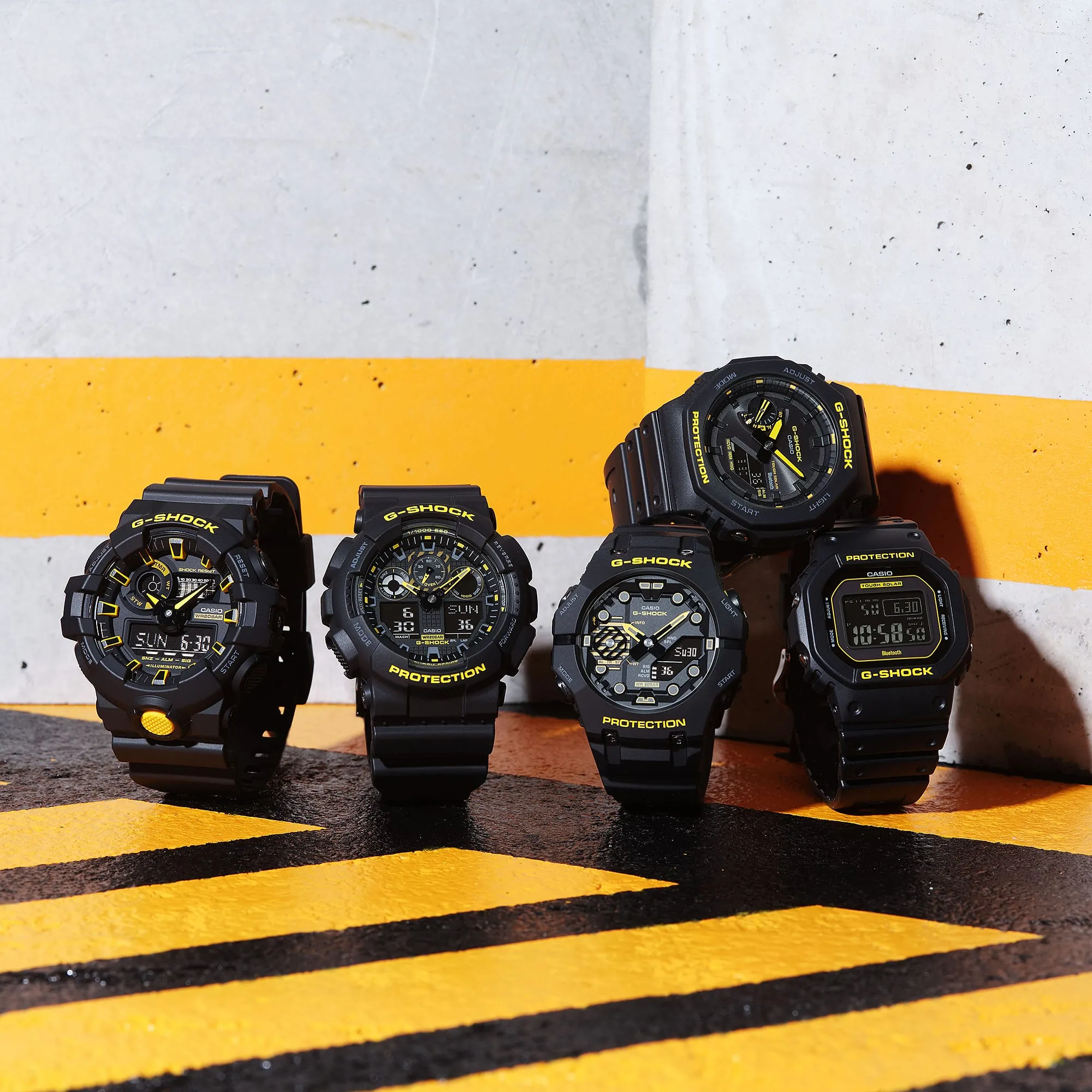 G-Shock Analog Digital Black Resin Band Watch GAB001CY-1A