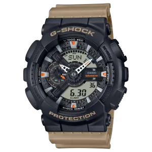 G-Shock Analog Digital Brown Resin Band Watch GA110TU-1A5