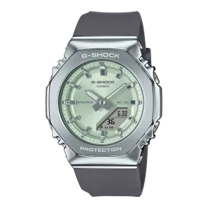 G-Shock Analog Digital Green Dial Grey Resin Band Watch GMS2110-3A