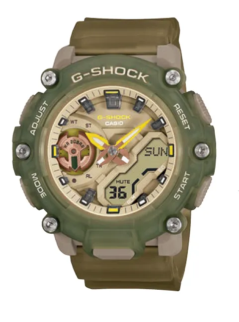 G-Shock Analog Digital Resin Band Watch GMAS2200PE-3A
