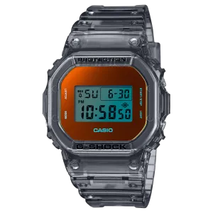 G-Shock Analog Digital Transparent Resin Band Watch DW5600TLS-8D