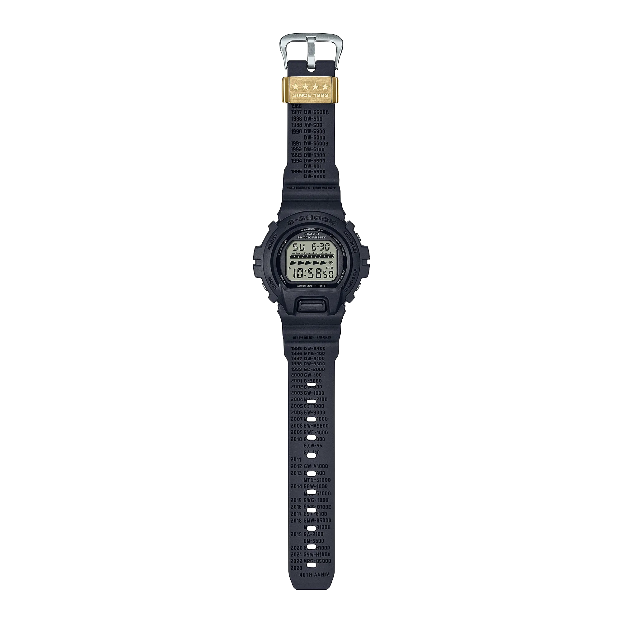 G-Shock Black Resin Band Watch DW6640RE-1D