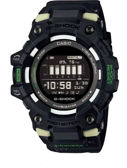 G-Shock Black Resin Band Watch GBD100LM-1D