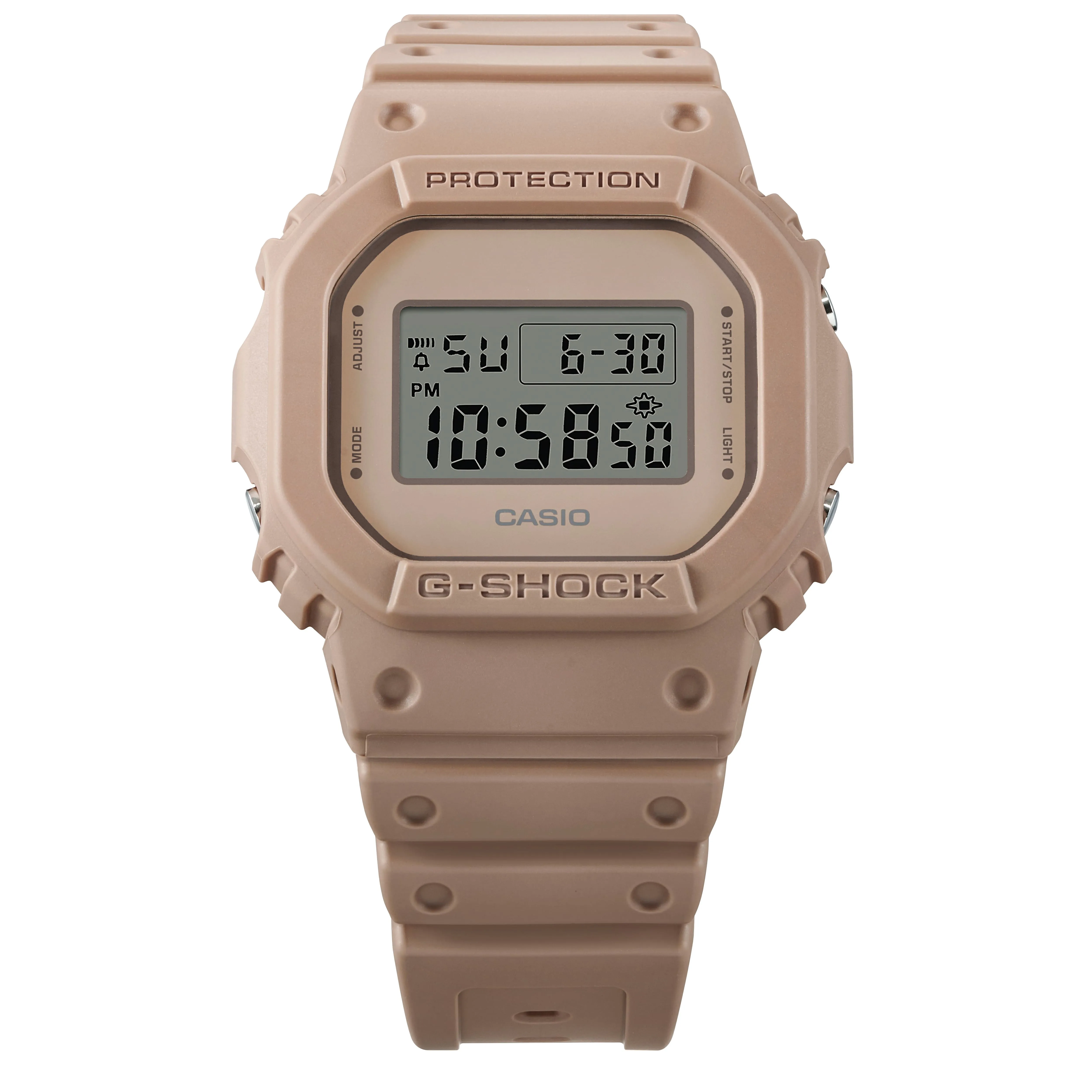 G-Shock Digital Brown Resin Band Watch DW5600NC-5D