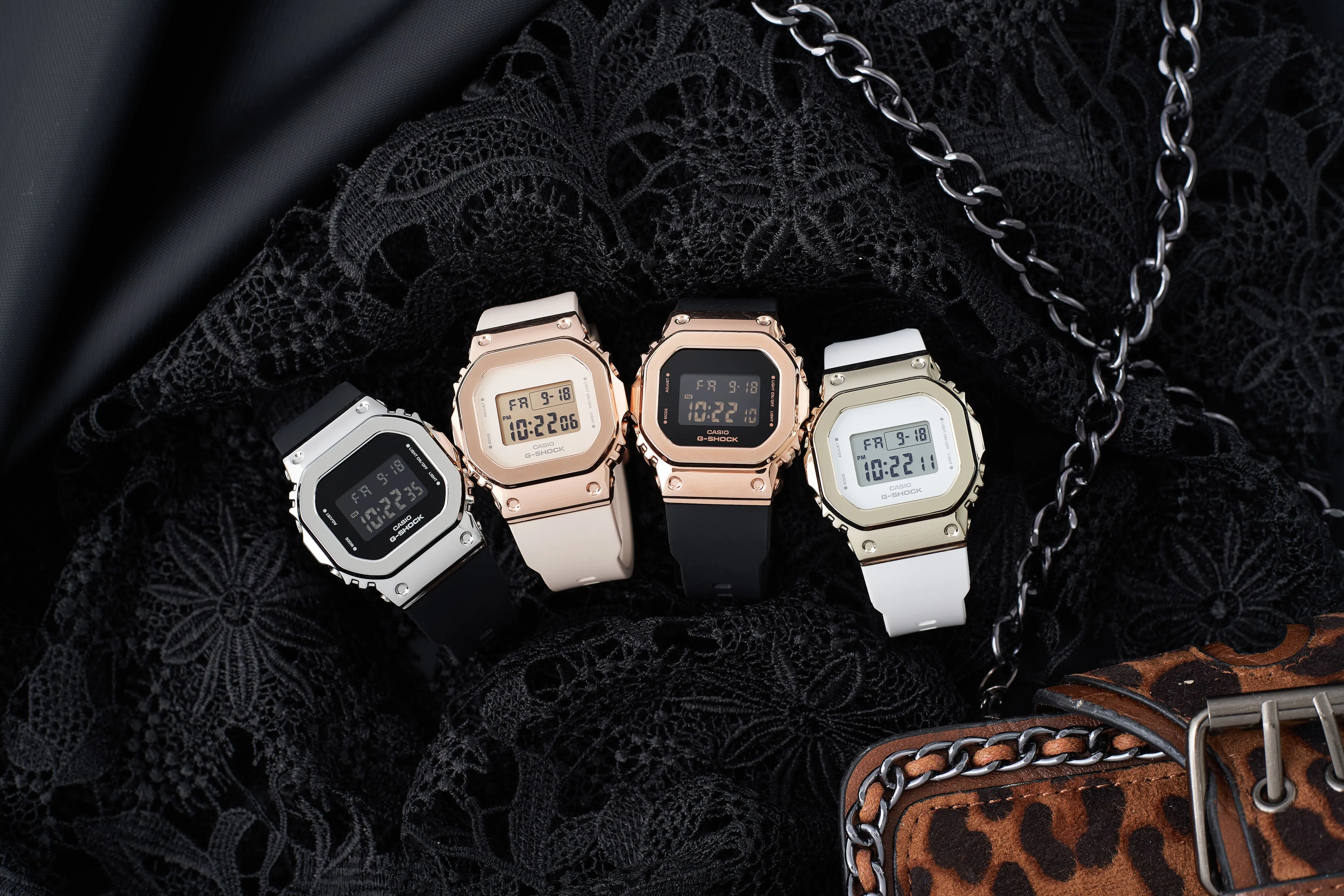 G-Shock Digital Pink Resin Band Watch GMS5600PG-4D