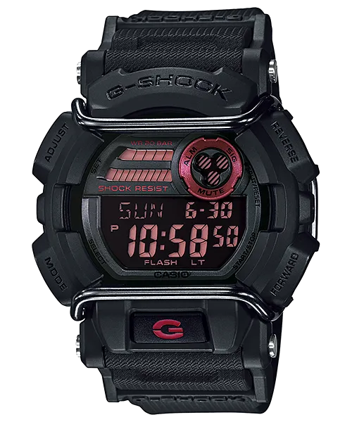 G-Shock Digital Protect Black Resin Band Watch GD400-1D