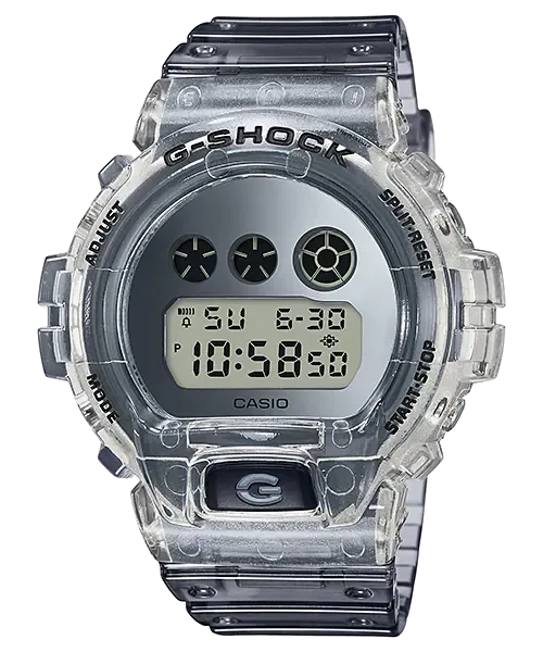 G-Shock Digital Skeleton Transparent Band Watch DW6900SK-1D