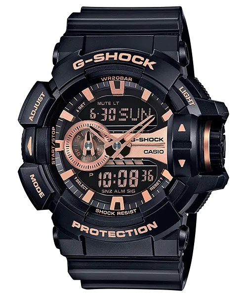 G-Shock Duo Analogue-Digital Watch GA400GB-1A4