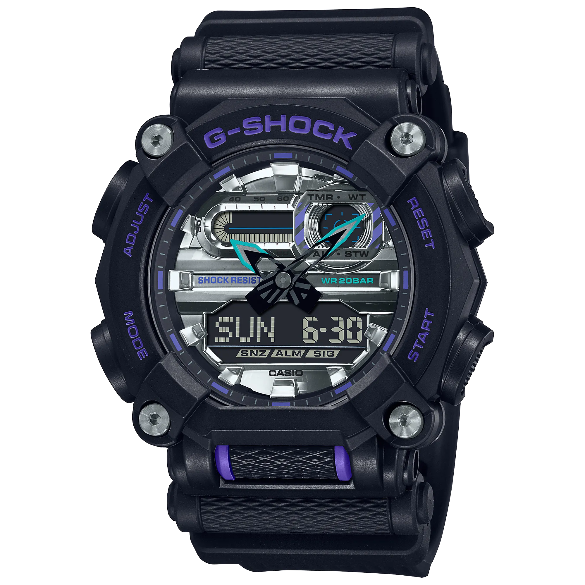 G-Shock DUO New Age Design Black Mens Watch GA900AS-1A