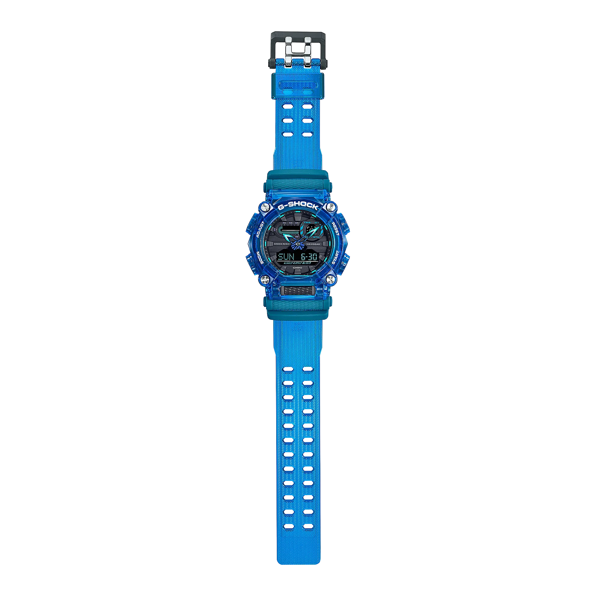 G-Shock DUO Sound Wave Blue Mens Watch GA900SKL-2A