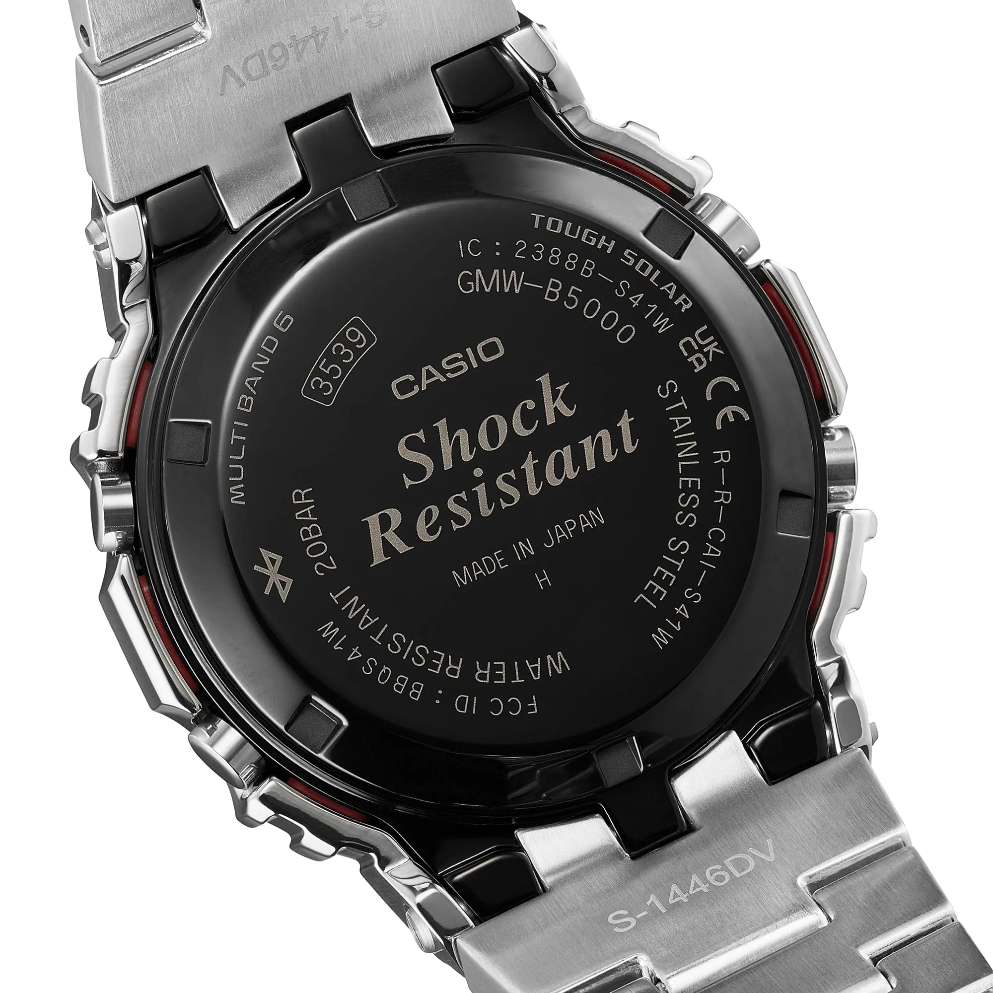 G-Shock Full Metal Silver Stainless Steel Watch GMWB5000PC-1D