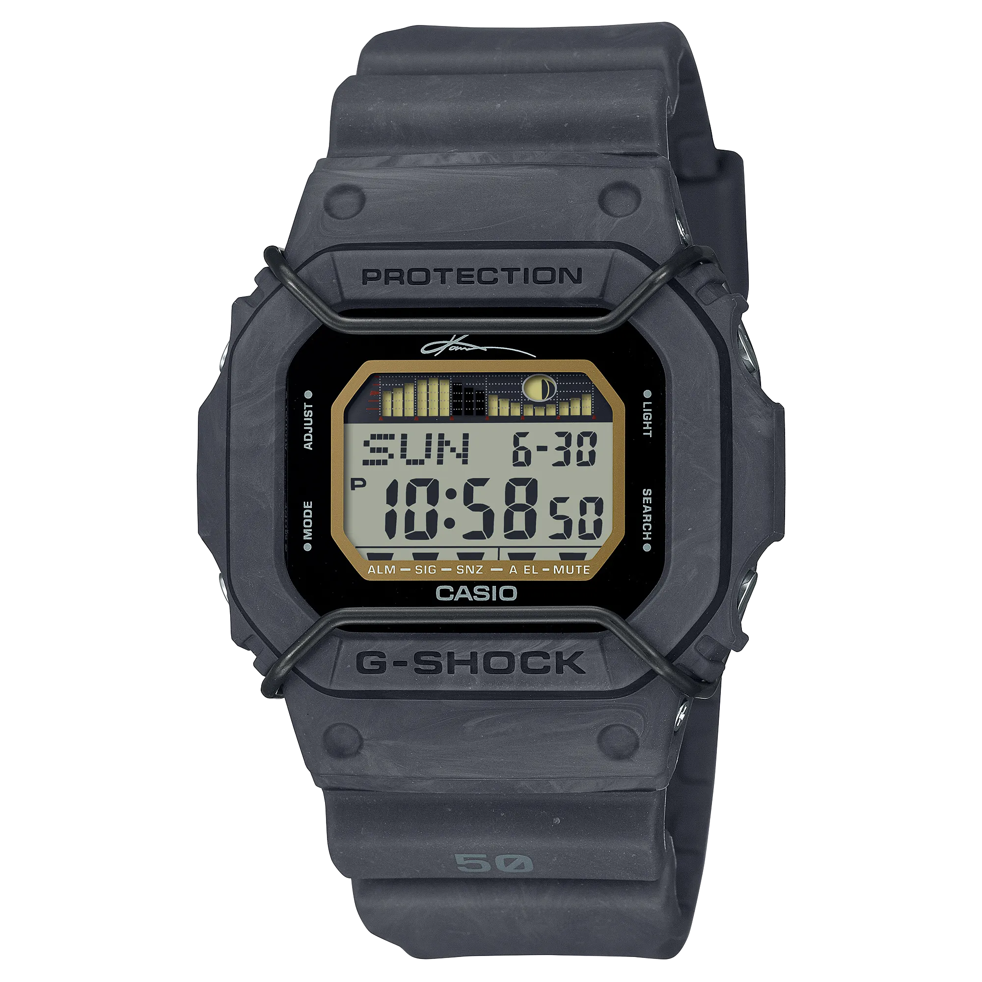 G-Shock G-Lide Black Resin Band Watch GLX5600KA-1