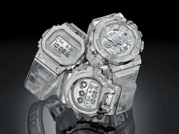 G-Shock G-Squad Transparent Resin Band Watch GM5600SCM-1D