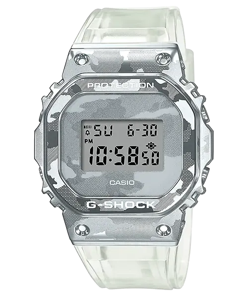 G-Shock G-Squad Transparent Resin Band Watch GM5600SCM-1D