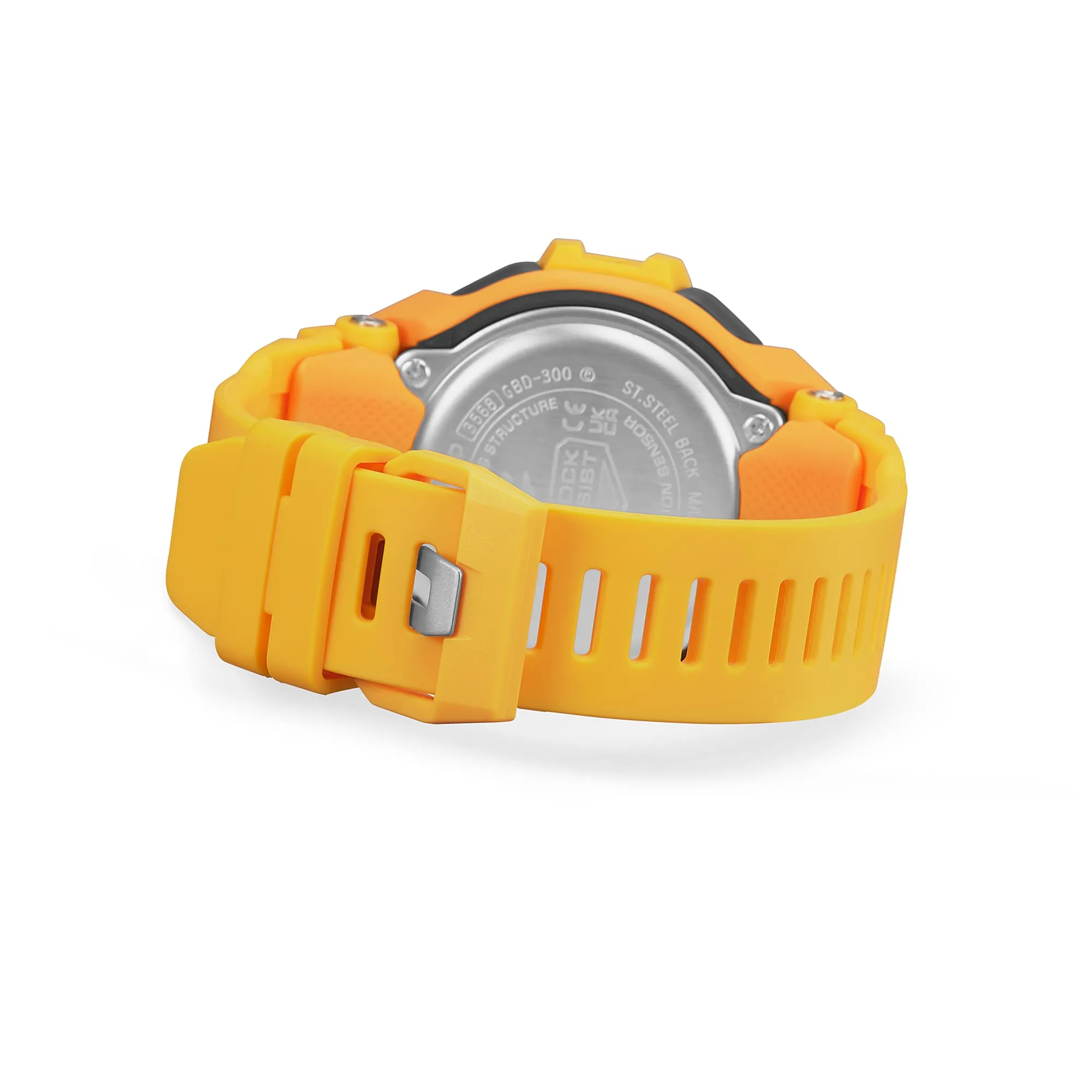 G-Shock G-Squad Yellow Resin Band Watch GBD300-9D