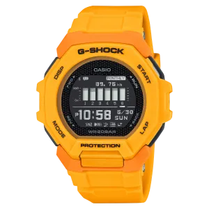G-Shock G-Squad Yellow Resin Band Watch GBD300-9D