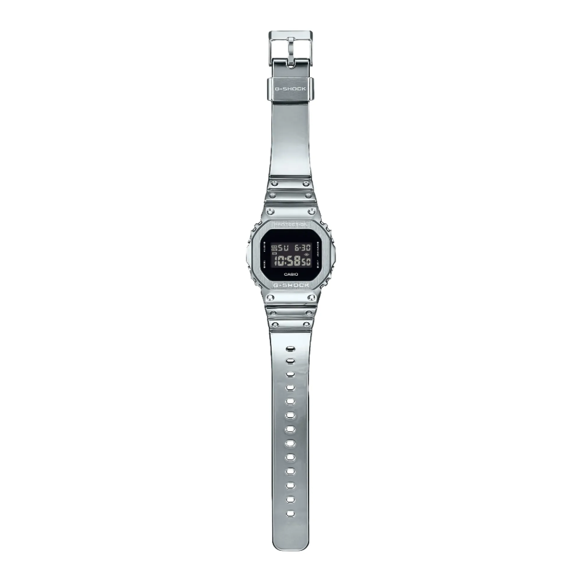 G-Shock G-Steel Black Dial Stainless Steel Watch GM5600YM-8D