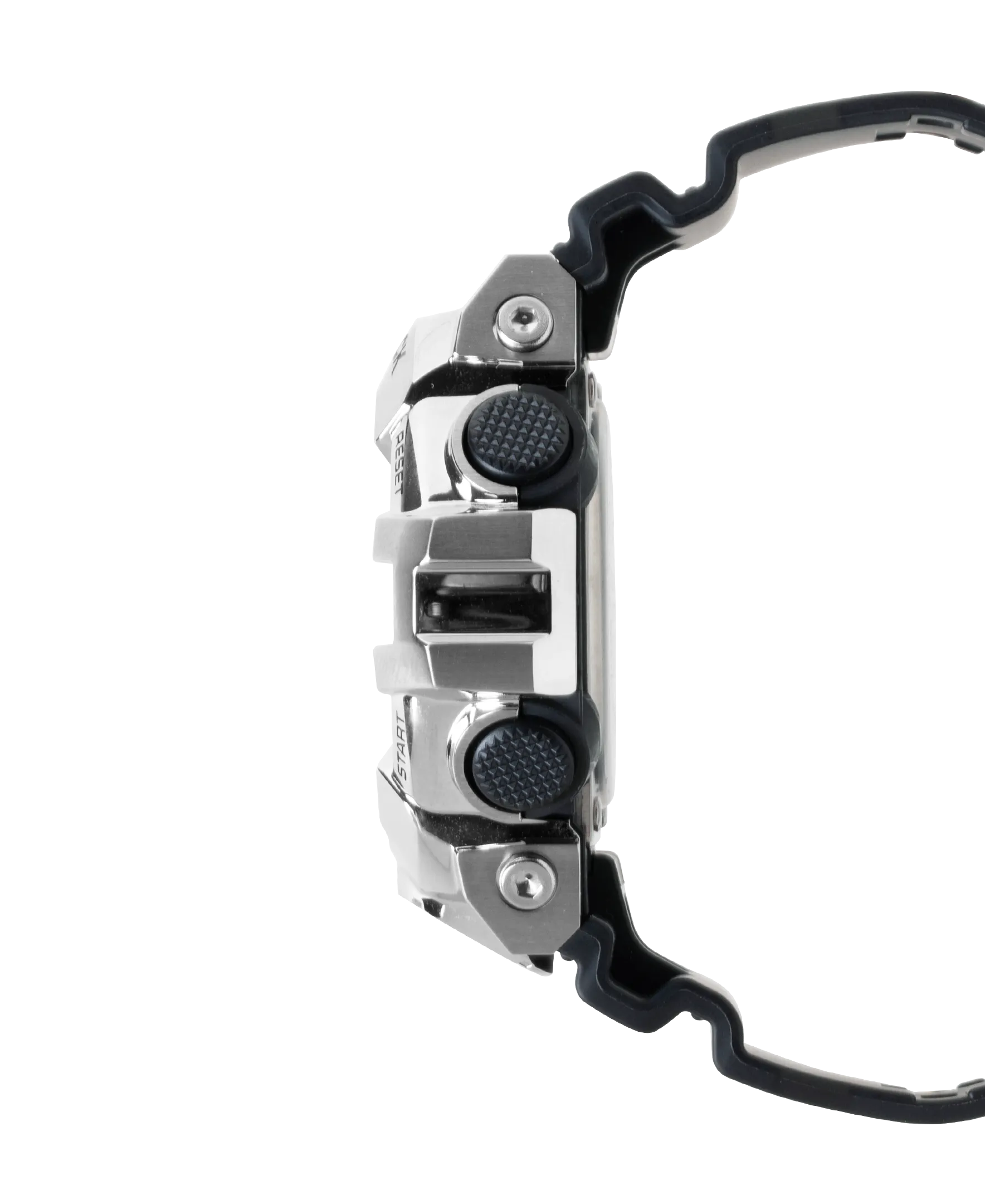 G-Shock G-Steel Silver Dial Black Resin Band Watch GM700-1A
