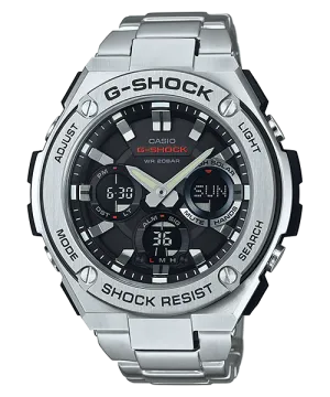 G-Shock G-Steel Solar-Powered Men's Resilient Watch GSTS110D-1A