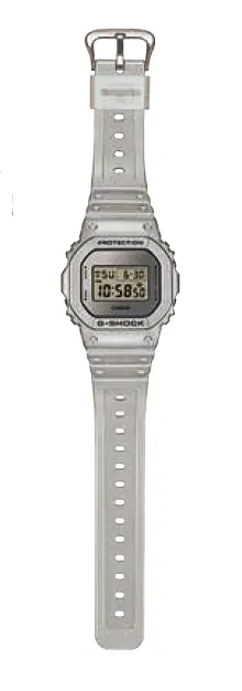 G-Shock Grey Resin Band Mens Watch DW5600FF-8D