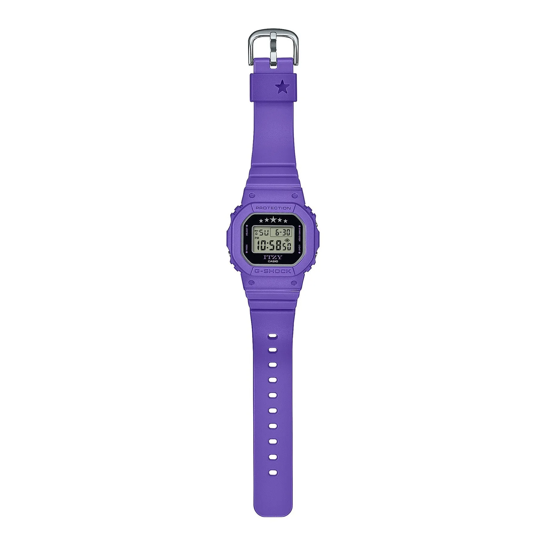 G-Shock ITZY Purple Resin Band Watch GMDS5610IT-6D