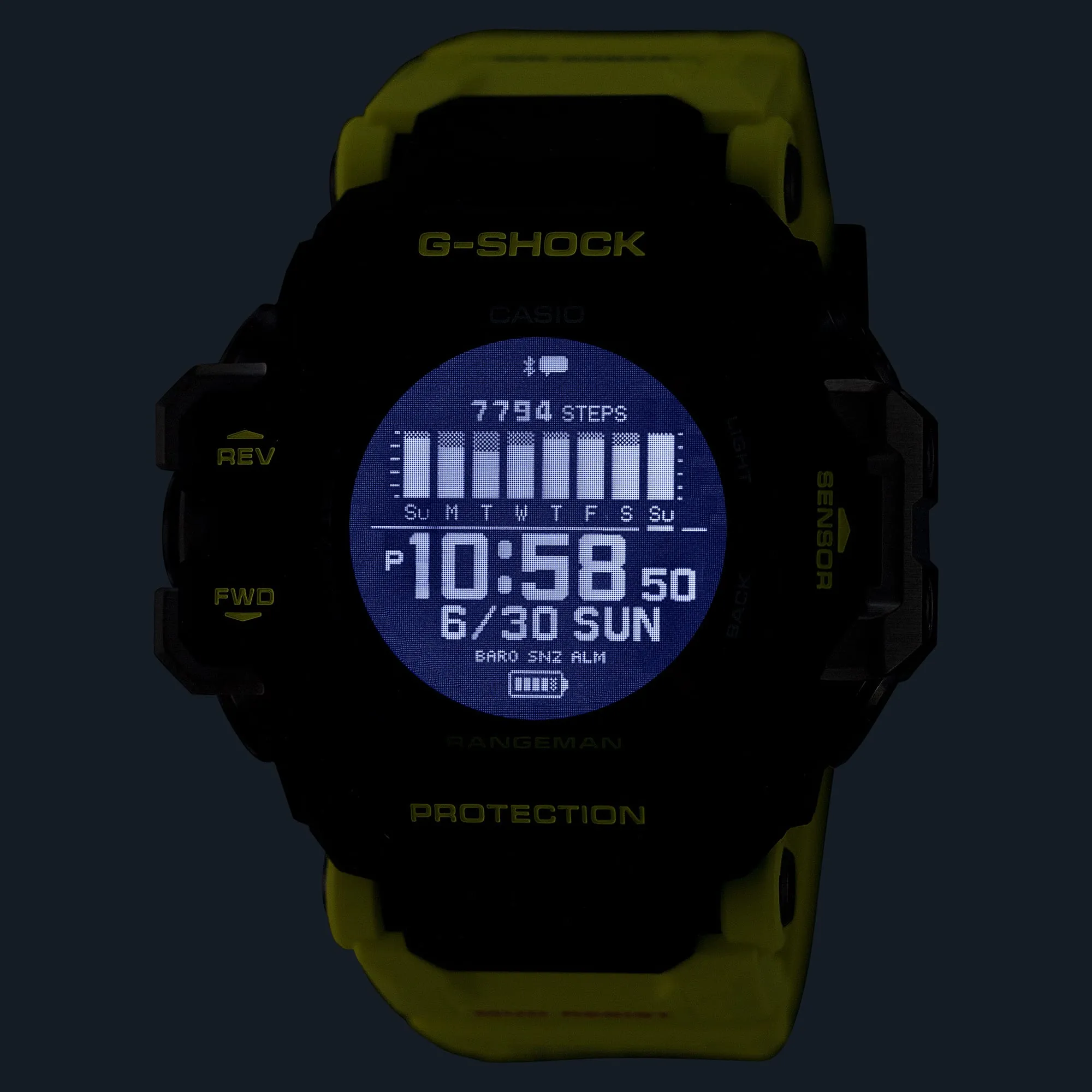 G-Shock Master of Rangeman Black Dial Green Resin Band Watch GPRH1000RY-1A9