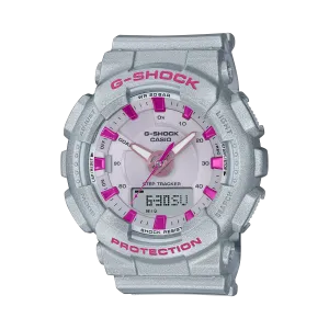 G-Shock Neo Punk White Resin Band Watch GMAS130NP-8A