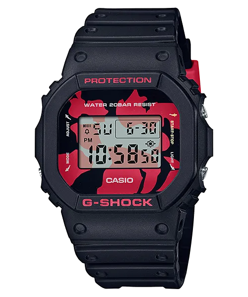G-Shock Nishikigoi  Showa Sanshoku koi Watch DW5600JK-1D