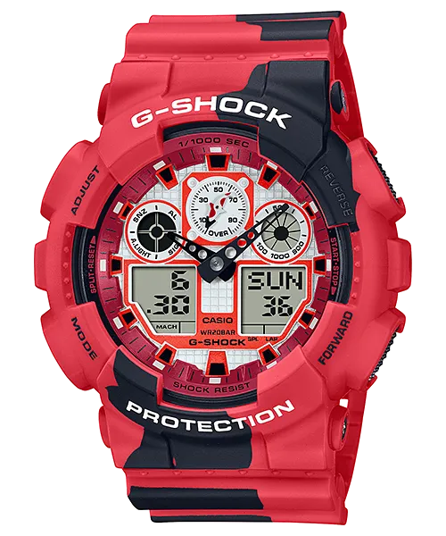 G-Shock Nishikigoi  Showa Sanshoku koi Watch GA100JK-4A