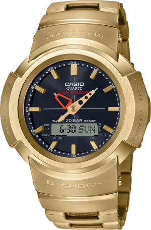 G-Shock Radio Controlled Tough Solar Gold All-Metal AWM500GD-9A