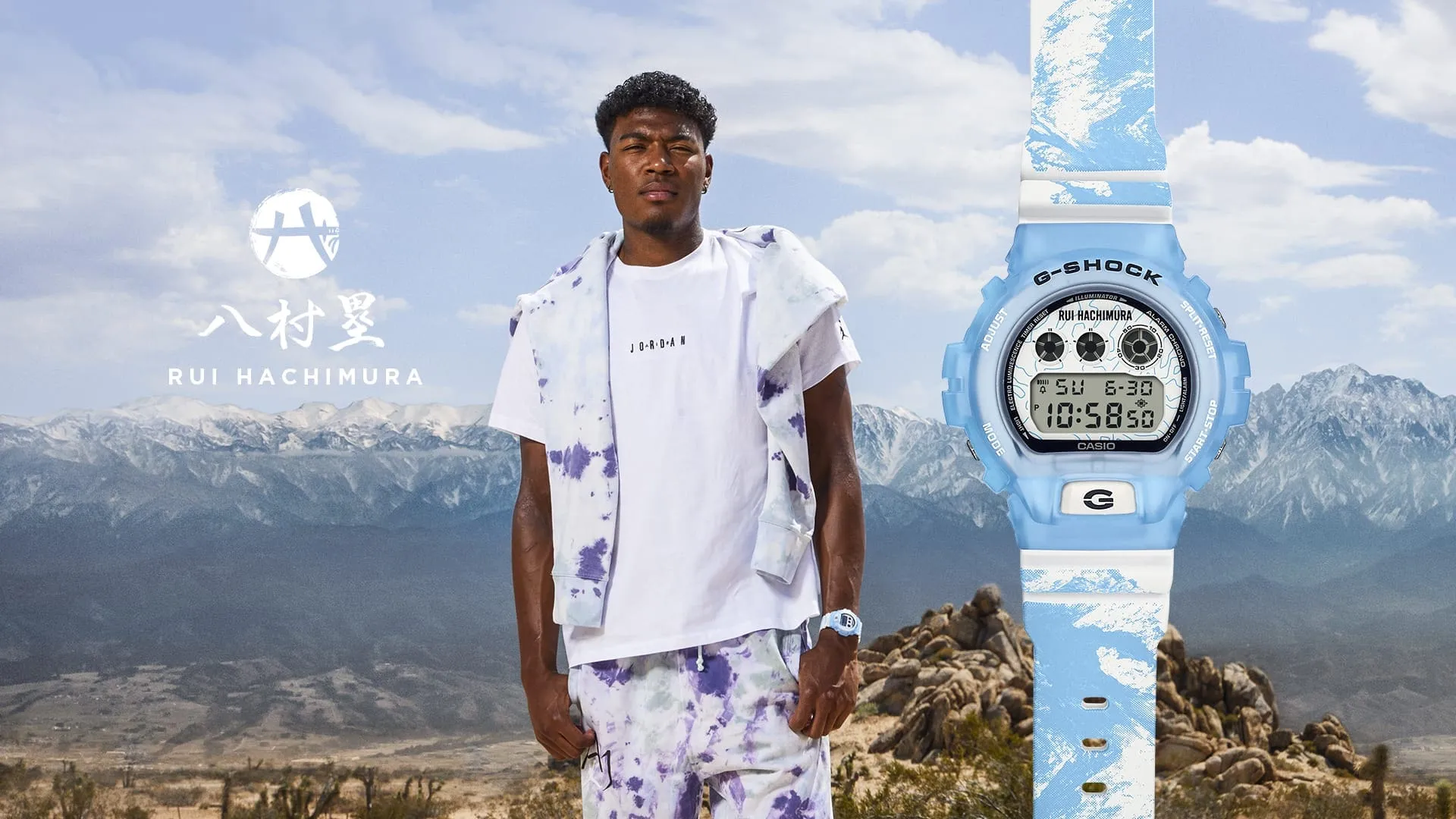G-Shock Rui Hachimura Collaboration DW6900RH-2