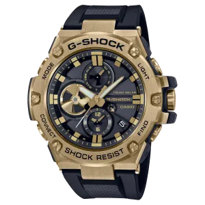 G-Shock Solar Black Resin Band Watch GSTB100GB-1A9