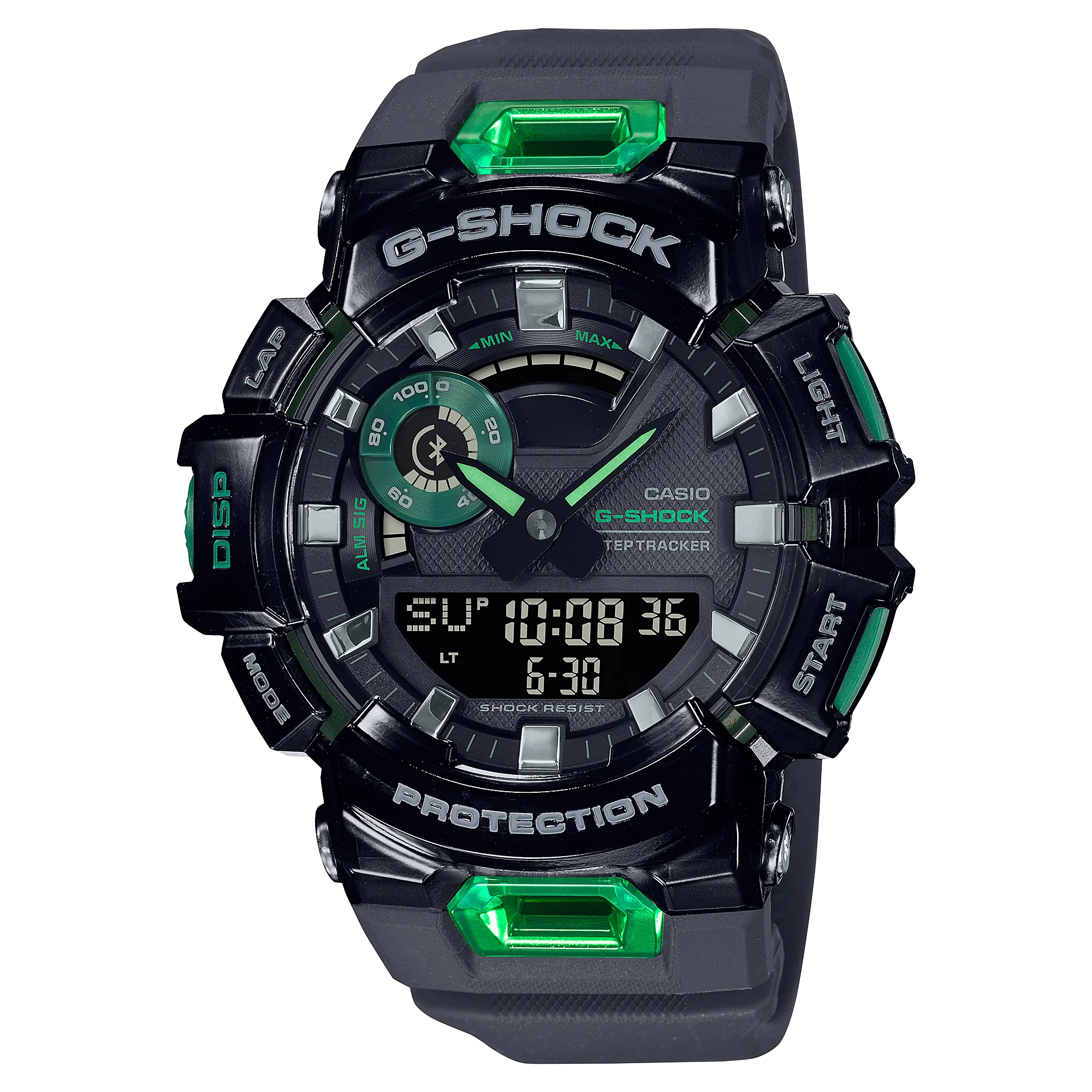 G-Shock Vital Bright Series Black Resin Strap Mens Watch GBA900SM-1A3