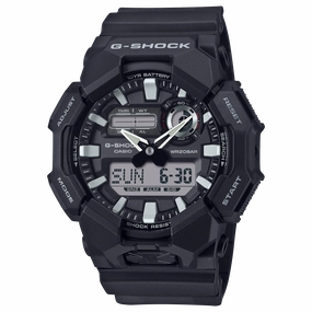 G-Shock Analog Digital Black Resin Band Watch GA010-1A
