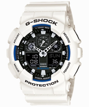 G-Shock Analogue Digital Show Resistant Watch GA100B-7A