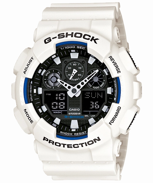 G-Shock Analogue Digital Show Resistant Watch GA100B-7A