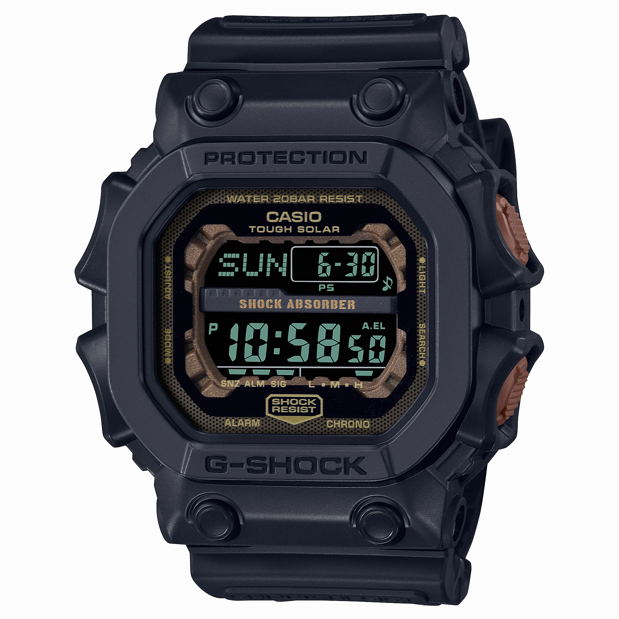 G-Shock Digital Black Resin Band Men's Watch GX56RC-1D